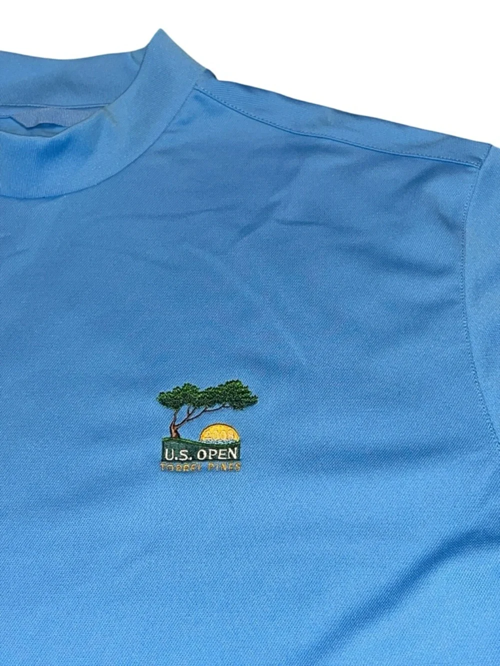 Nike Golf Men's 2008 U.S. Open Mock Neck Shirt Size L